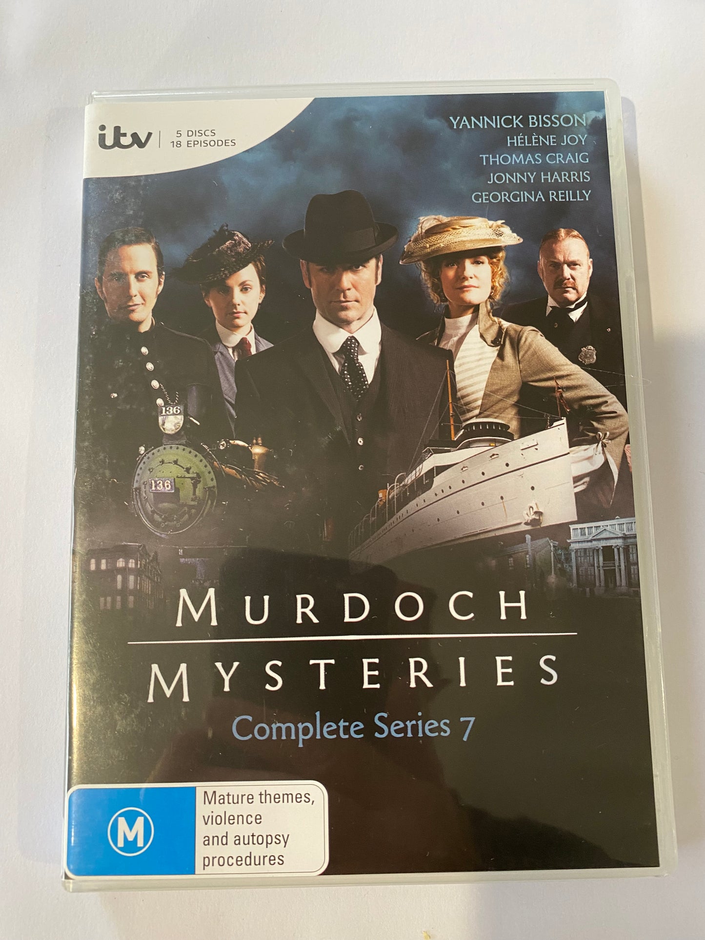 Murdoch Mysteries Complete Series 1-10 DVD Box Set VGC