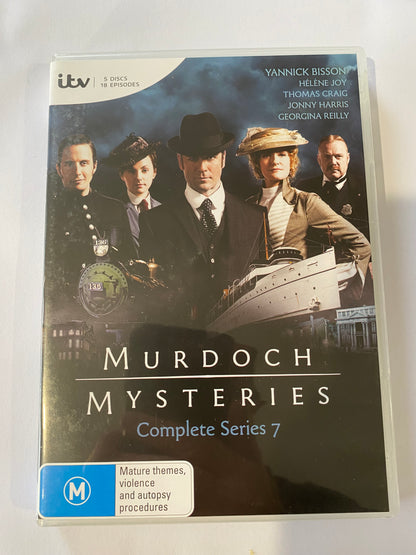 Murdoch Mysteries Complete Series 1-10 DVD Box Set VGC