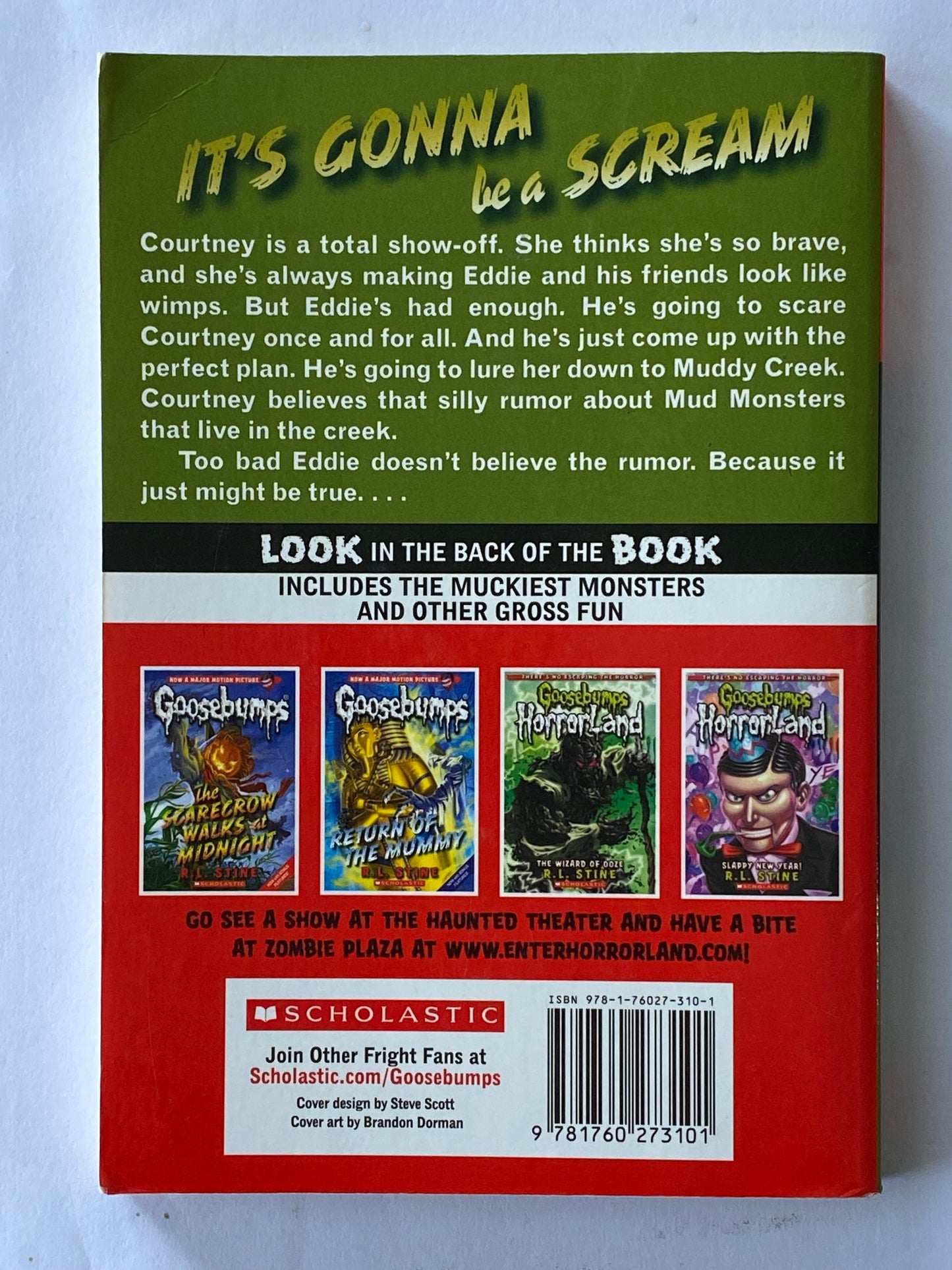 Goosebumps You Can't Scare Me R.L.Stine Paperback 2015 VGC