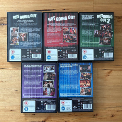 Not Going Out Series 1-5 DVD Bundle British Comedy PAL 2 VGC
