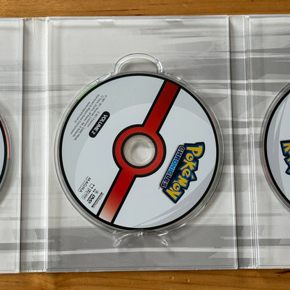 Pokémon Chronicles DVD 3-Disc Set PAL 4 VGC