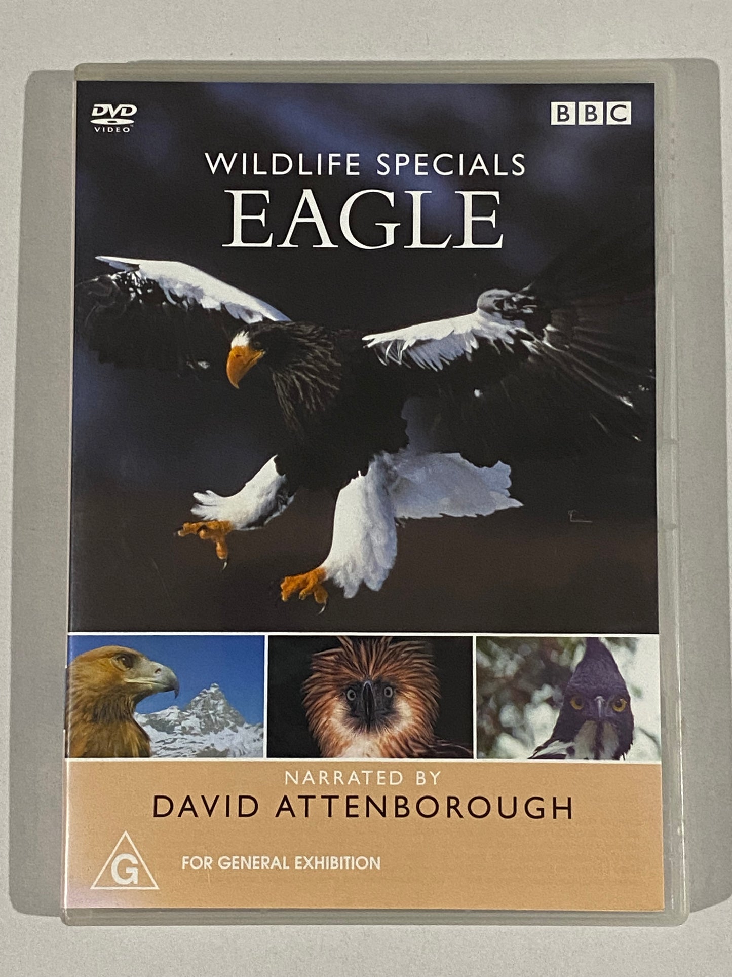 Wildlife Specials Eagle David Attenborough DVD BBC Documentary PAL 4 VGC