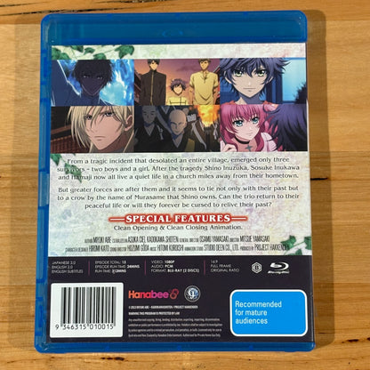 Hakkenden Eight Dogs Of The East Blu-ray Anime 2-Disc Region B VGC