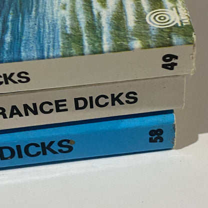 Doctor Who Paperback Novel Bundle 1980s Terrance Dicks Target Books VGC