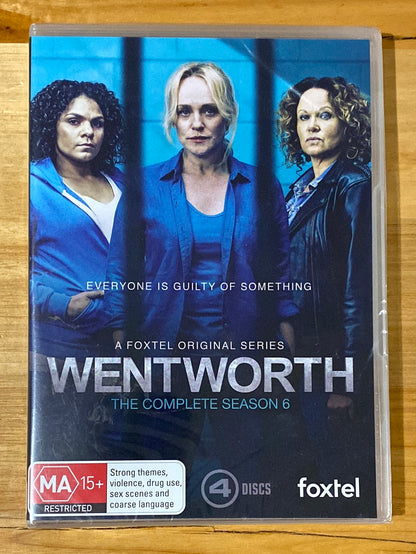 Wentworth DVD Seasons 1-7 PAL 4 VGC - Seasons 3+6 New Sealed