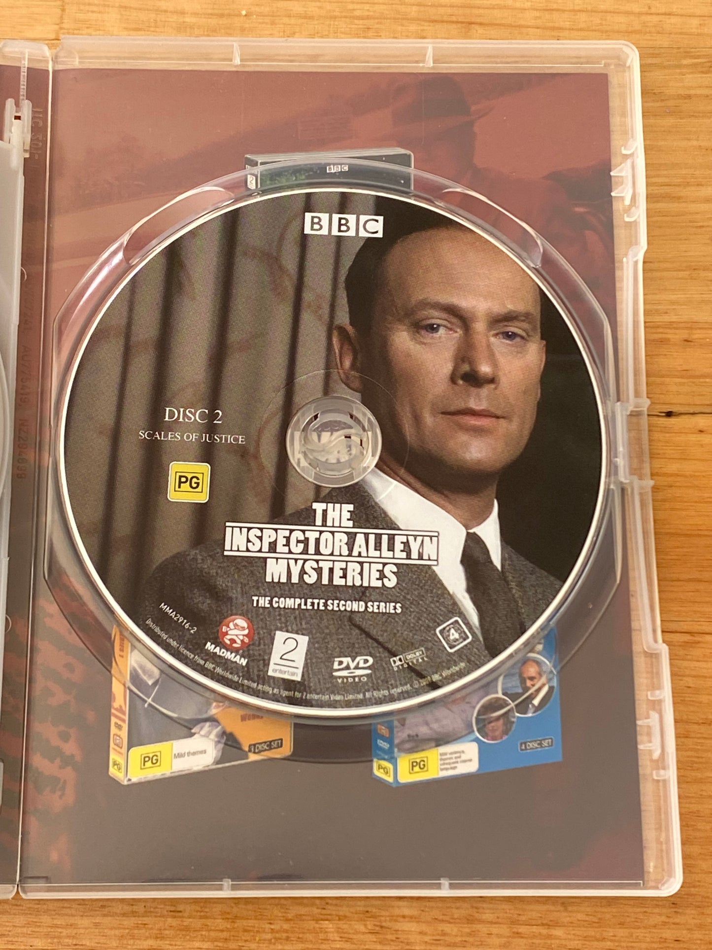 Inspector Alleyn Complete Second Series DVD BBC Drama 2-Disc PAL 4 VGC