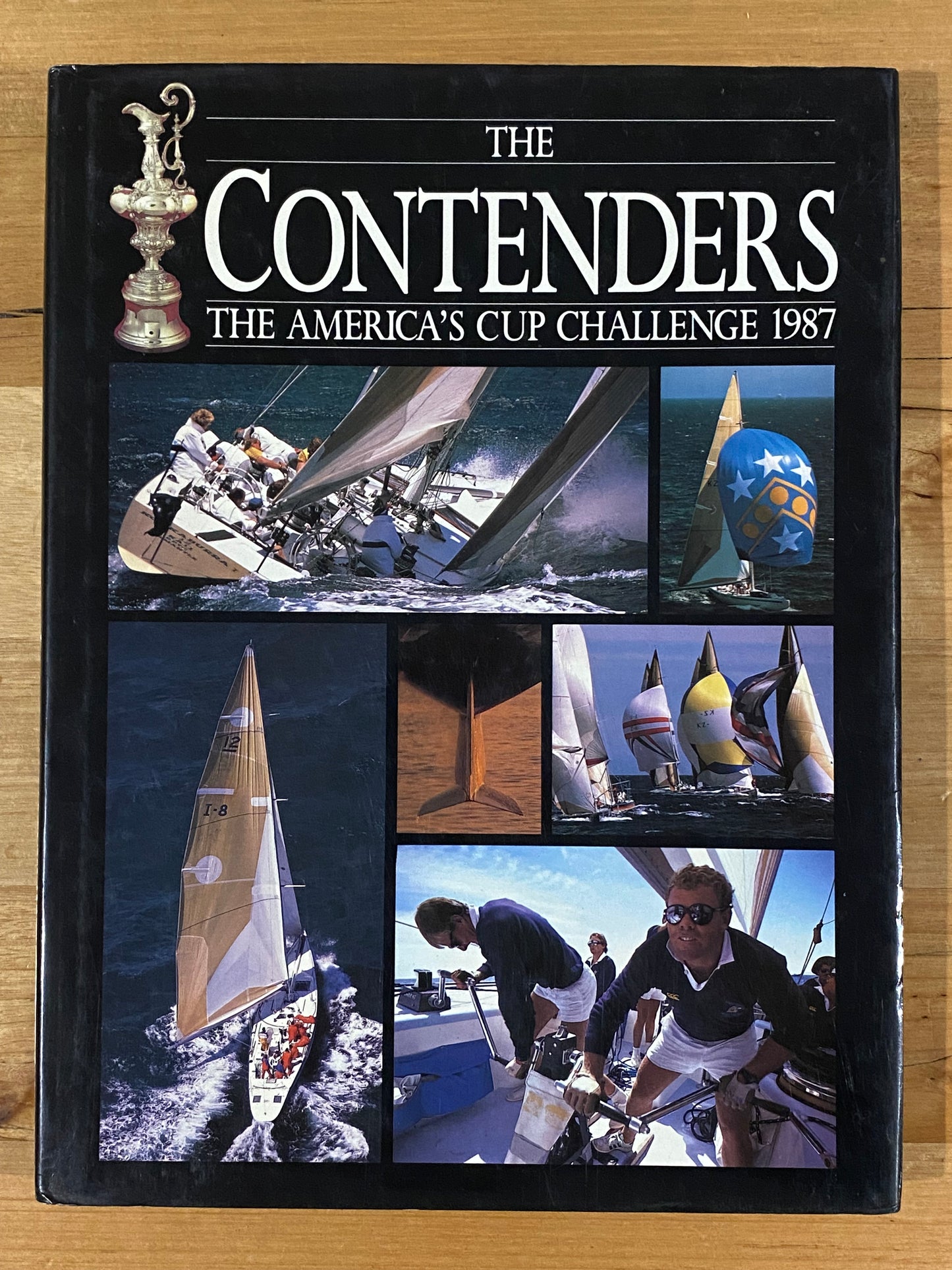 The Contenders Americas Cup Challenge 1987 Hardcover 2013 GD