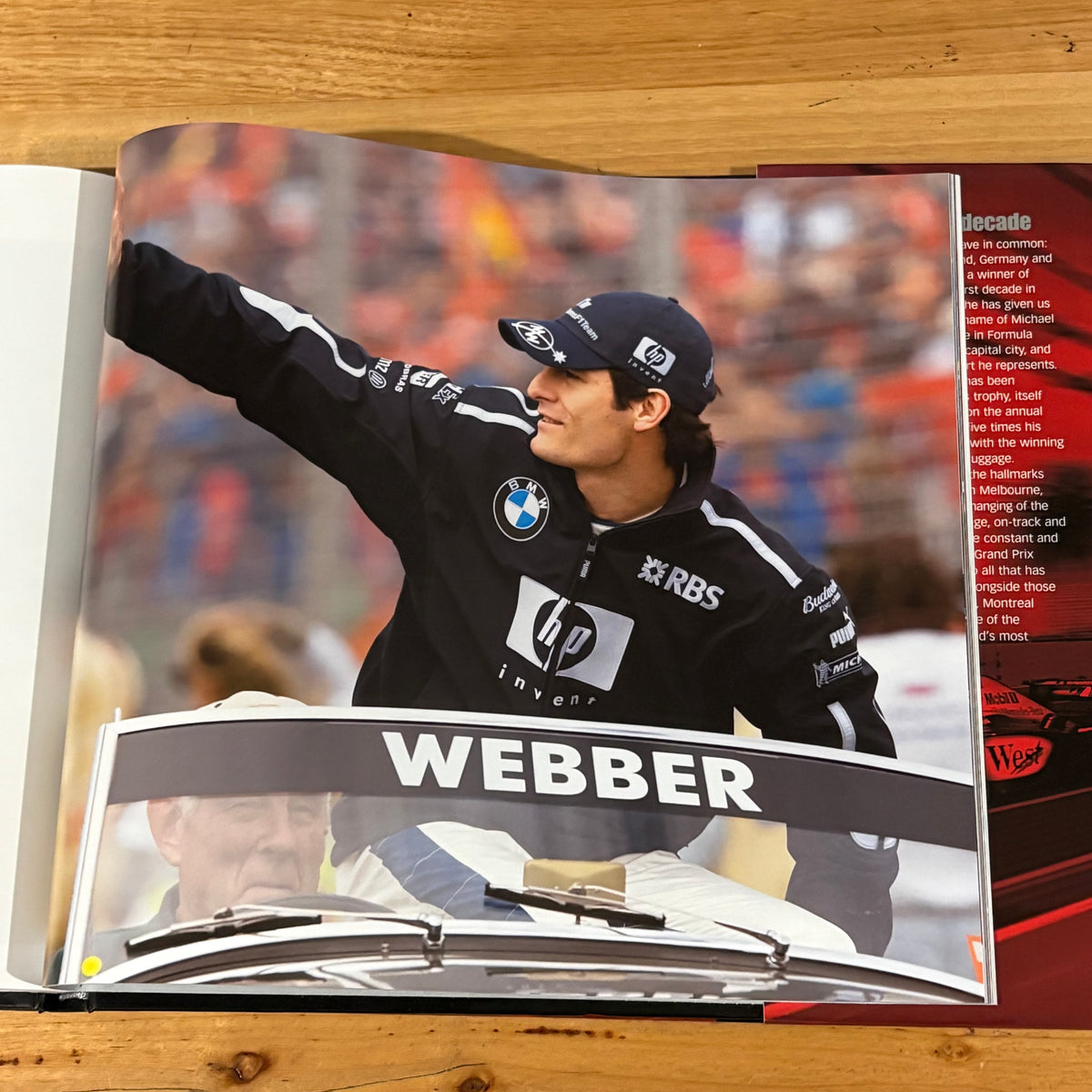 Formula 1 in Melbourne The First 10 Years by Stuart Sykes Hardcover GD