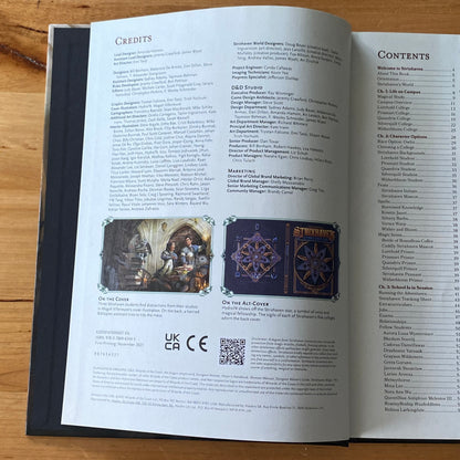 Dungeons & Dragons Strixhaven A Curriculum Of Chaos Hardcover First Print 2021 GD