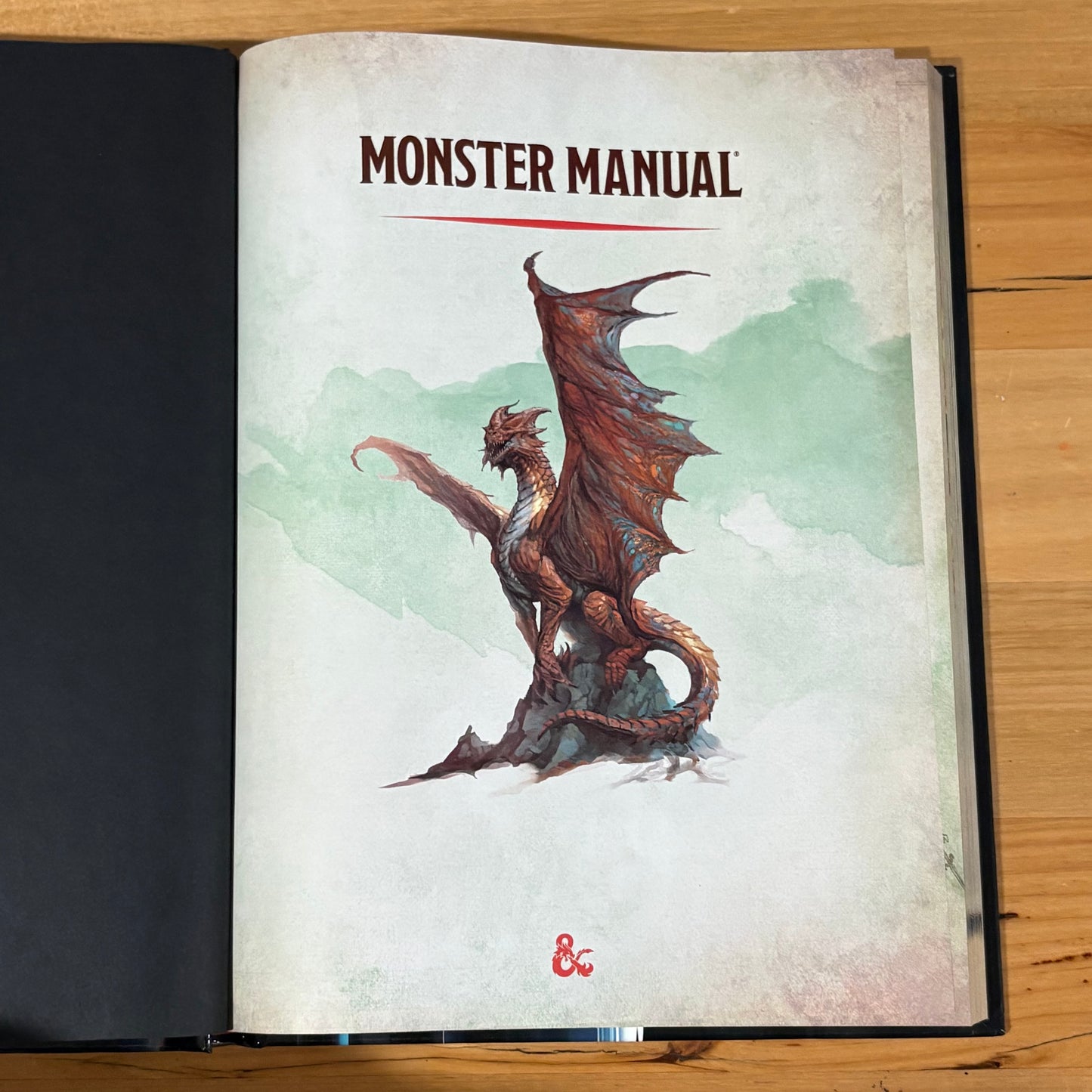Dungeons & Dragons Monster Manual Hardcover 2014 1st Printing GD