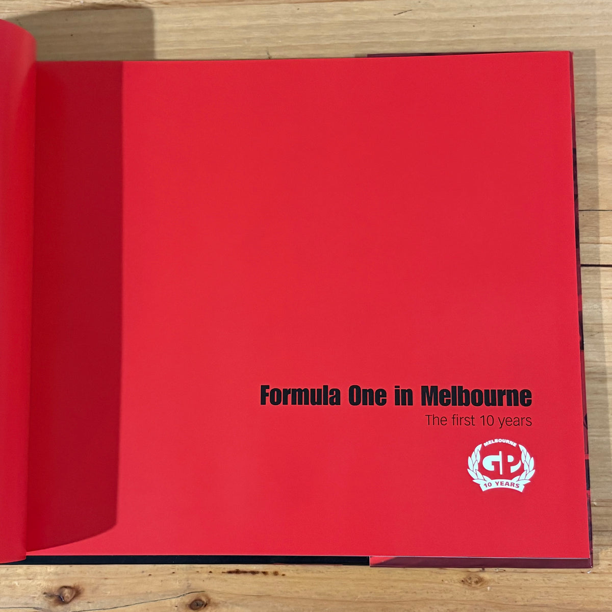 Formula 1 in Melbourne The First 10 Years by Stuart Sykes Hardcover GD
