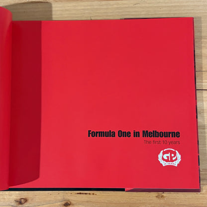 Formula 1 in Melbourne The First 10 Years by Stuart Sykes Hardcover GD