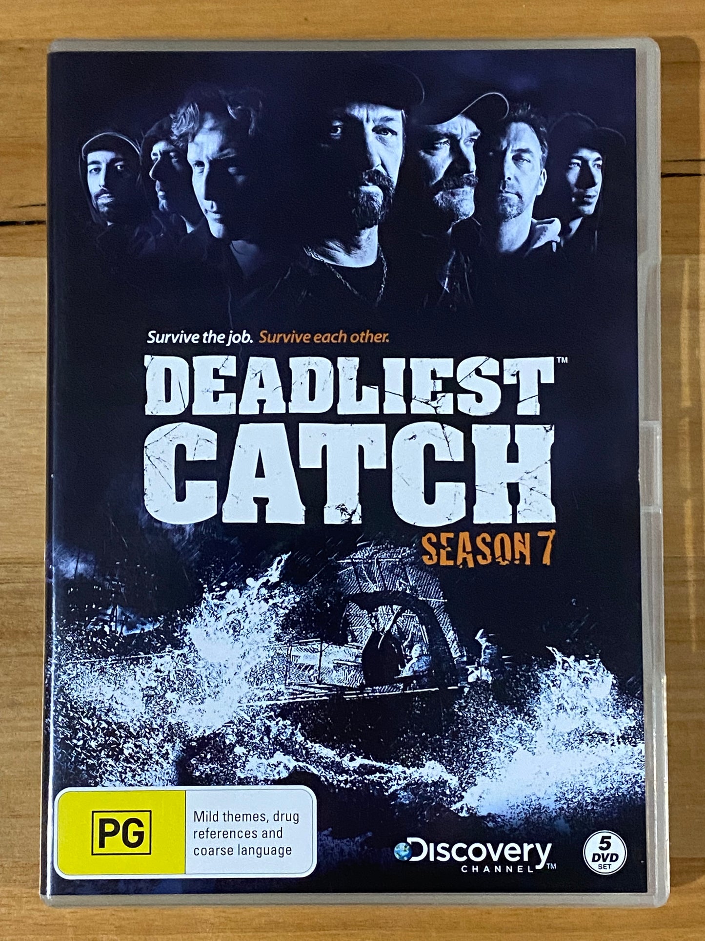 Deadliest Catch Season 1-11 DVD Discovery Channel PAL 4 VGC