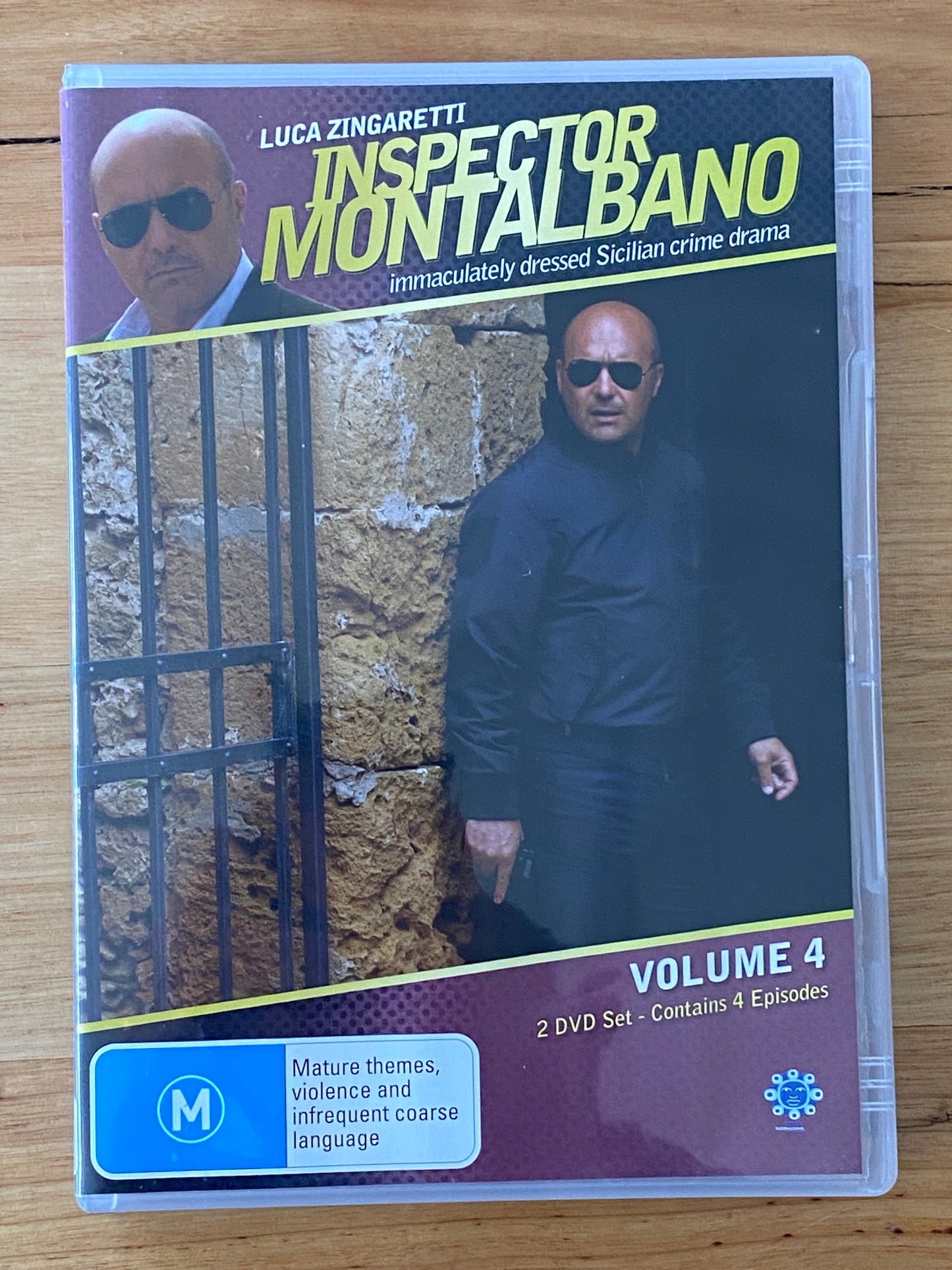 Inspector Montalbano Volume 4 DVD 2-Disc Set PAL 4 VGC