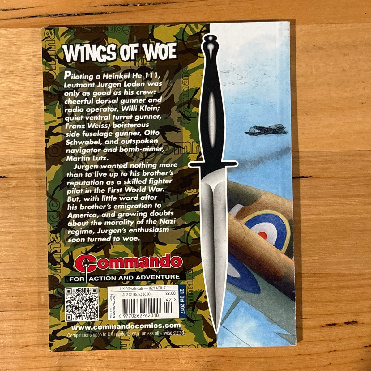 Commando War Comic Bundle x 10 Bundle Printed 2017 DC Thomson 285
