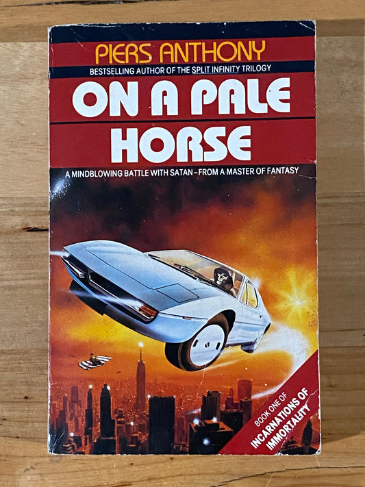 On A Pale Horse by Piers Anthony Paperback 1986 GD