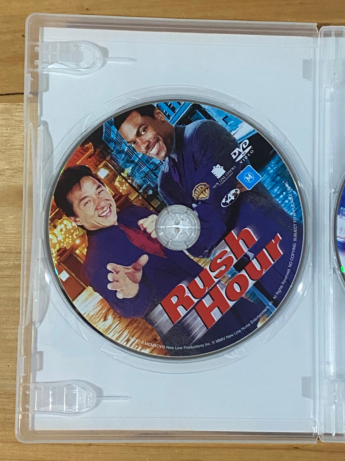 Rush Hour Trilogy 3-Pack DVD Jackie Chan Chris Tucker PAL 4 VGC