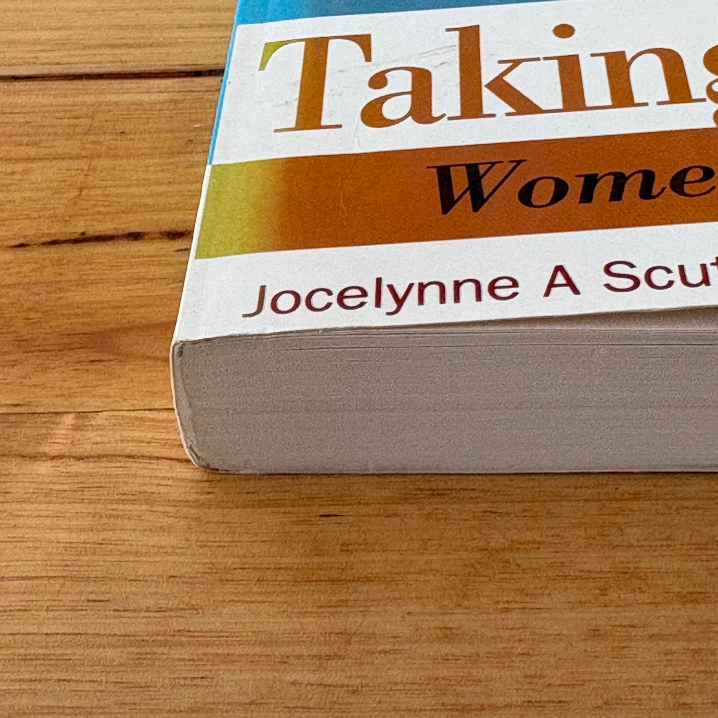 Taking A Stand: Women in Politics and Society Jocelynne A Scutt Paperback GD
