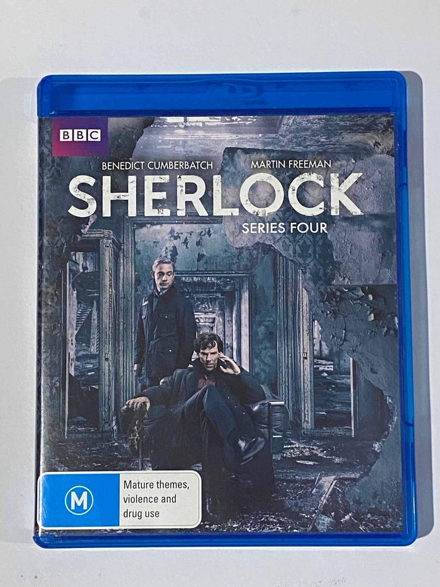 Sherlock Series 4 Blu-ray BBC Drama Benedict Cumberbatch Region B VGC