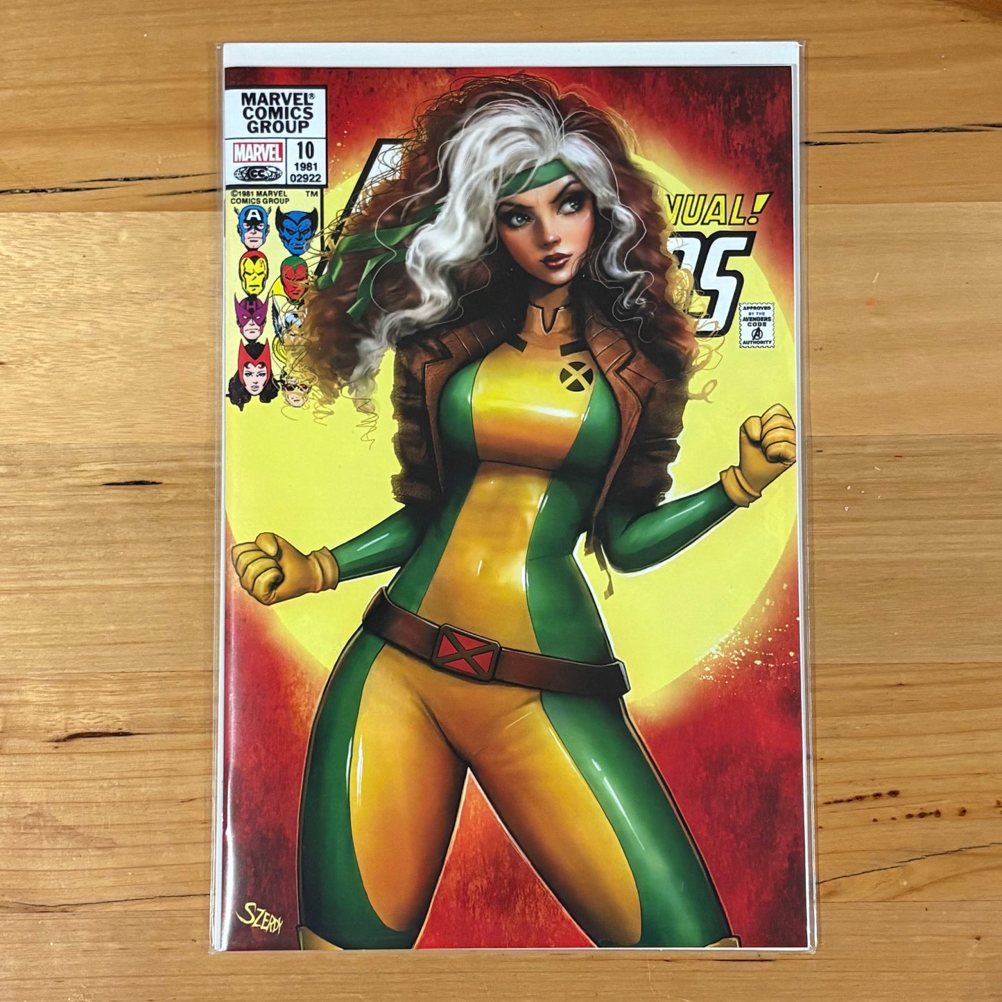 Avengers Annual #10 Facsimile Nathan Szerdy Unknown Comics Rogue Variant