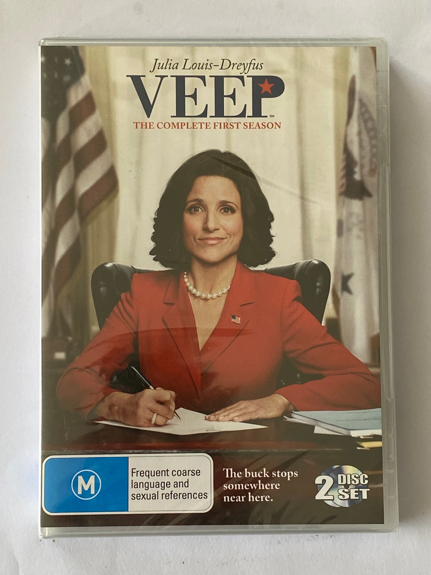 Veep Complete Season 1 DVD Julia Louis-Dreyfus 2-Disc PAL 4 New Sealed