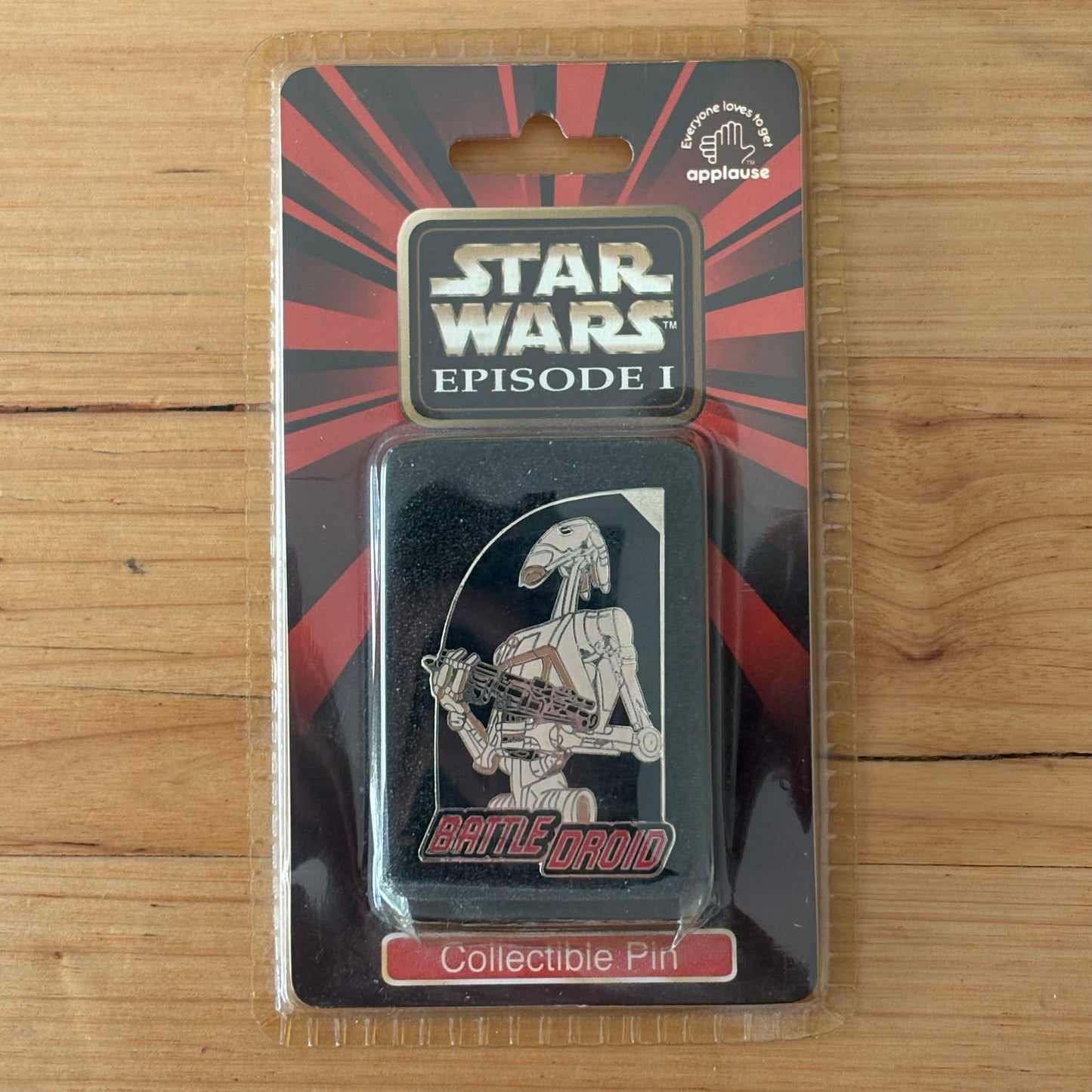 Star Wars Episode 1 Collectible Pins x 4 Vintage Sealed