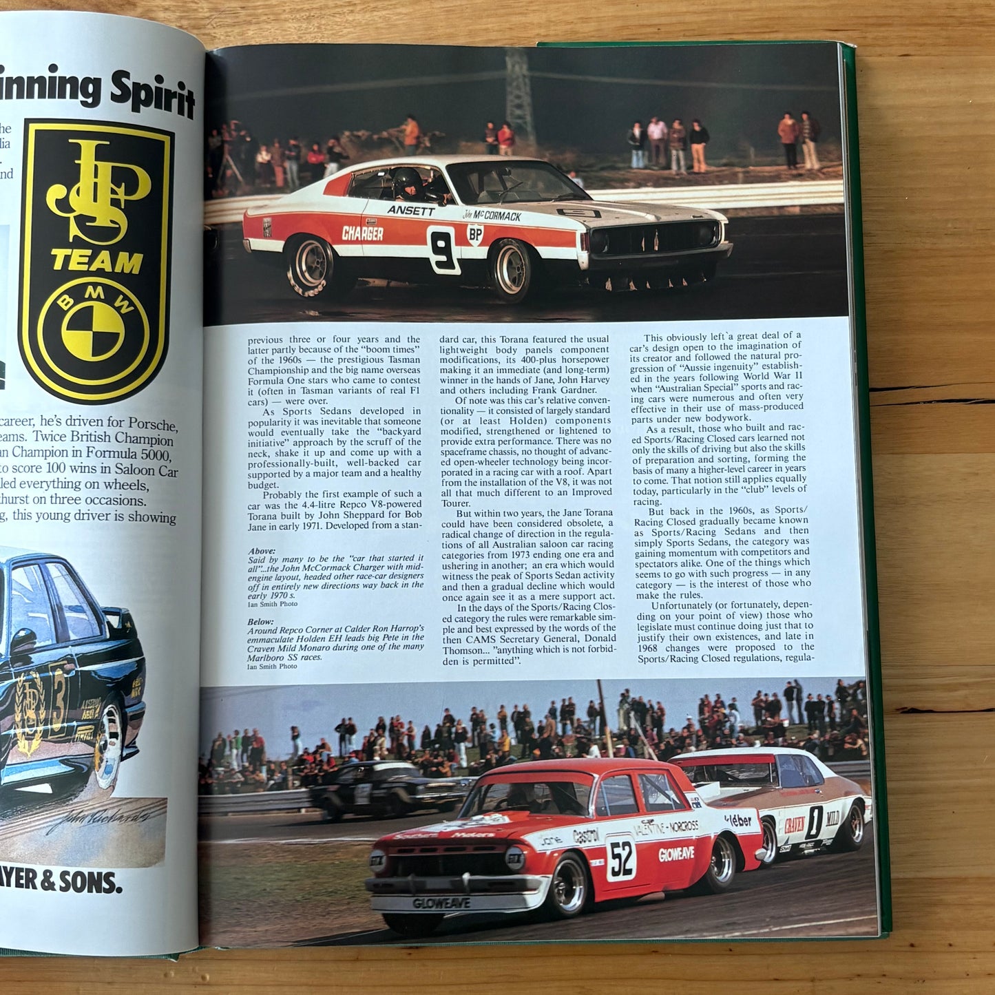Australian Motor Racing Year 16 1986/87 Hardcover GD