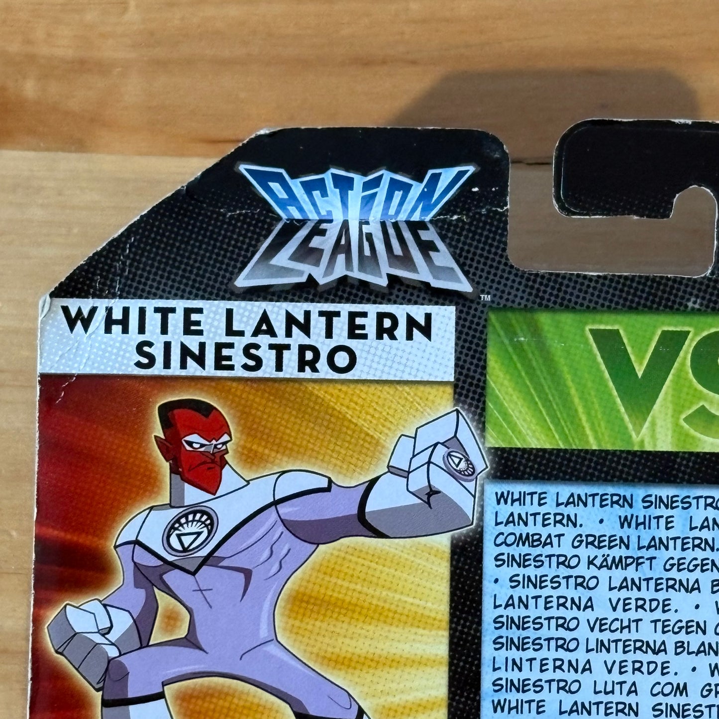 DC Universe Action League White Lantern Sinestro vs Green Lantern 2011 New Sealed