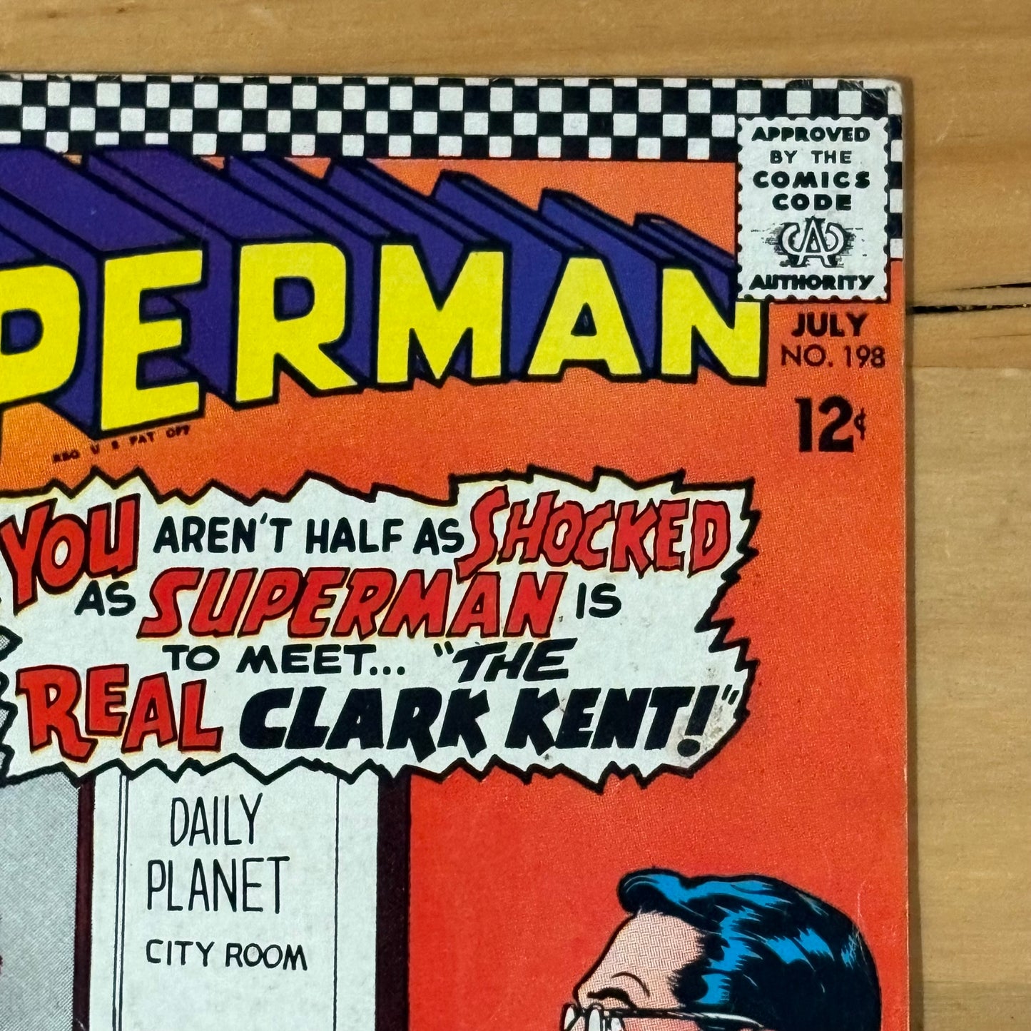 Superman (1939) #198 DC Comics Silver Age Grade FAIR