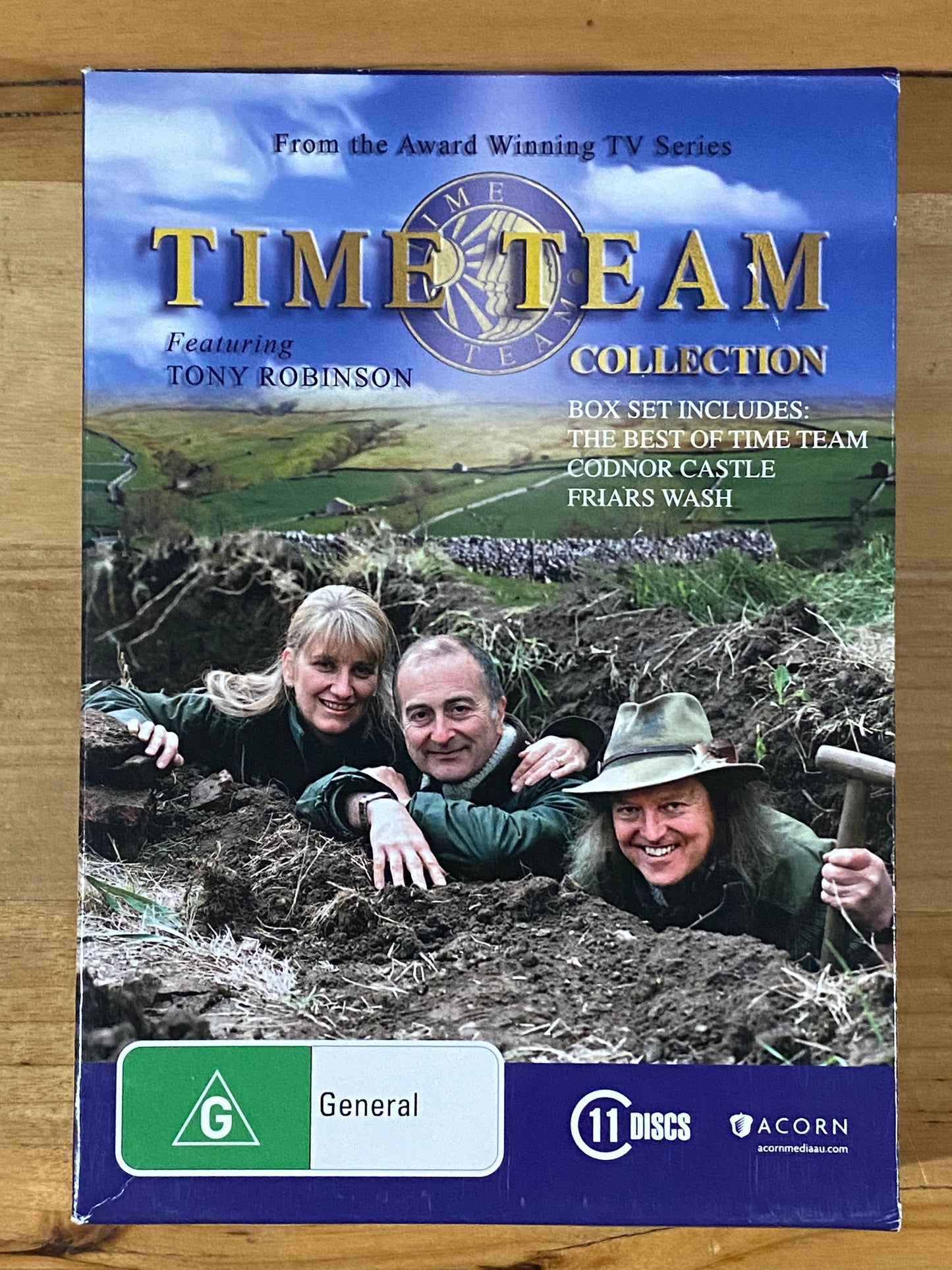 Time Team Digs Roman Britain and more DVD Bundle Tony Robinson PAL 4 VGC