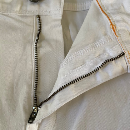 Johnny Bigg Men’s White Jeans SZ 42-inch Waist Zip Fly New With Tags