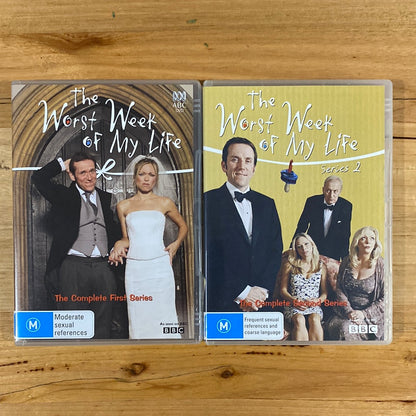 The Worst Week of My ­Life Series 1 & 2 DVD PAL 4 British Comedy VGC