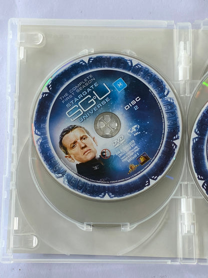 Stargate SG:U Extended Pilot & Complete First Season DVD PAL 4 VGC