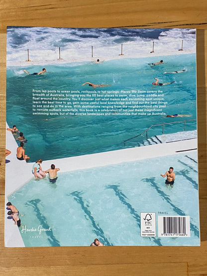 Places We Swim by Caroline Clements Australian Swimming Paperback 2018 GD