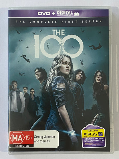 The 100 Complete Series 1 DVD/Ultraviolet 3-Disc Set PAL 4 VGC