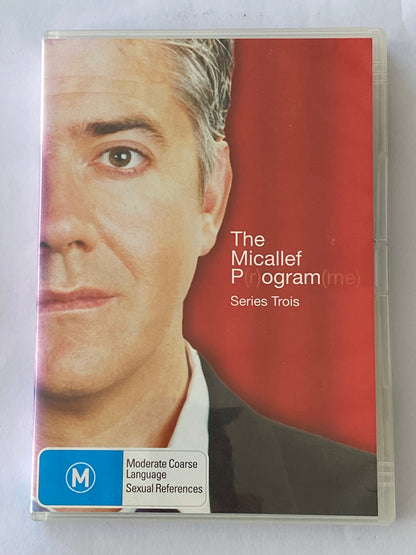 The Micallef Programme Series 1-3 DVD Australian Satire Pre-Owned VGC