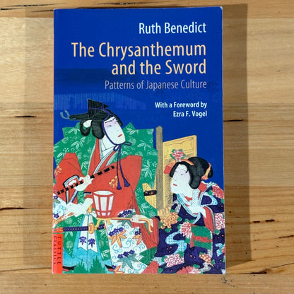 The Chrysanthemum and The Sword Patterns of Japanese Culture Ruth Benedict GD