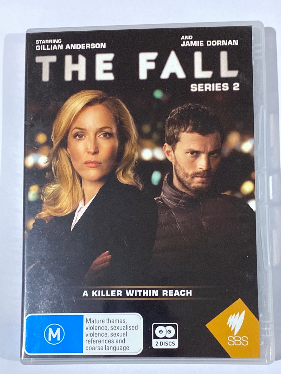 The Fall DVD Series 1-3 Gillian Anderson Jamie Dornan PAL 4 VGC