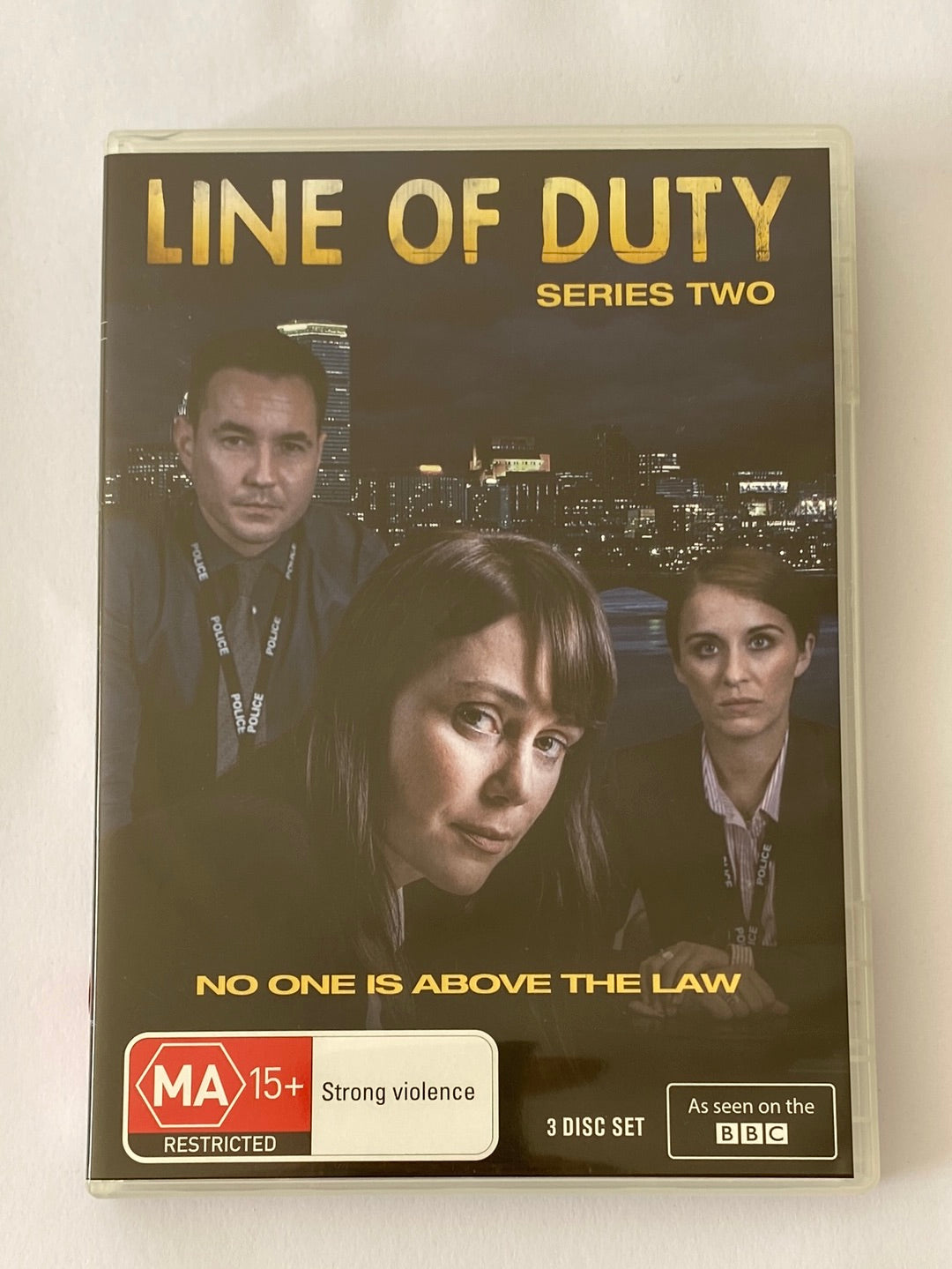 Line of Duty DVD Series 1-4 British Crime Series PAL 4 3 DVD Set VGC