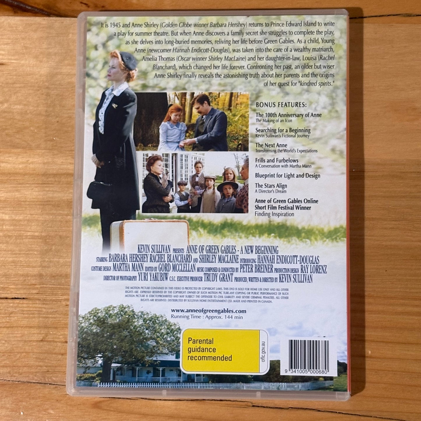 Anne of Green Gables 4 DVD Set Complete Classic TV PAL 4 VGC