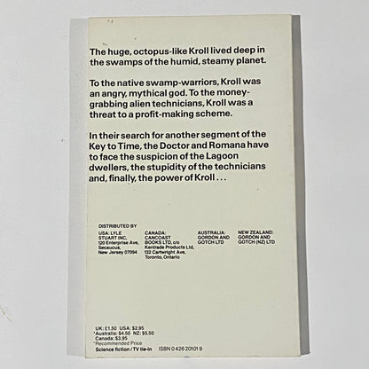 Doctor Who Paperback Novel Bundle 1980s Terrance Dicks Target Books VGC