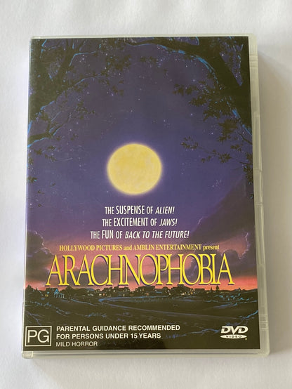 Arachnophobia DVD Cult Horror Movie PAL 4 VGC