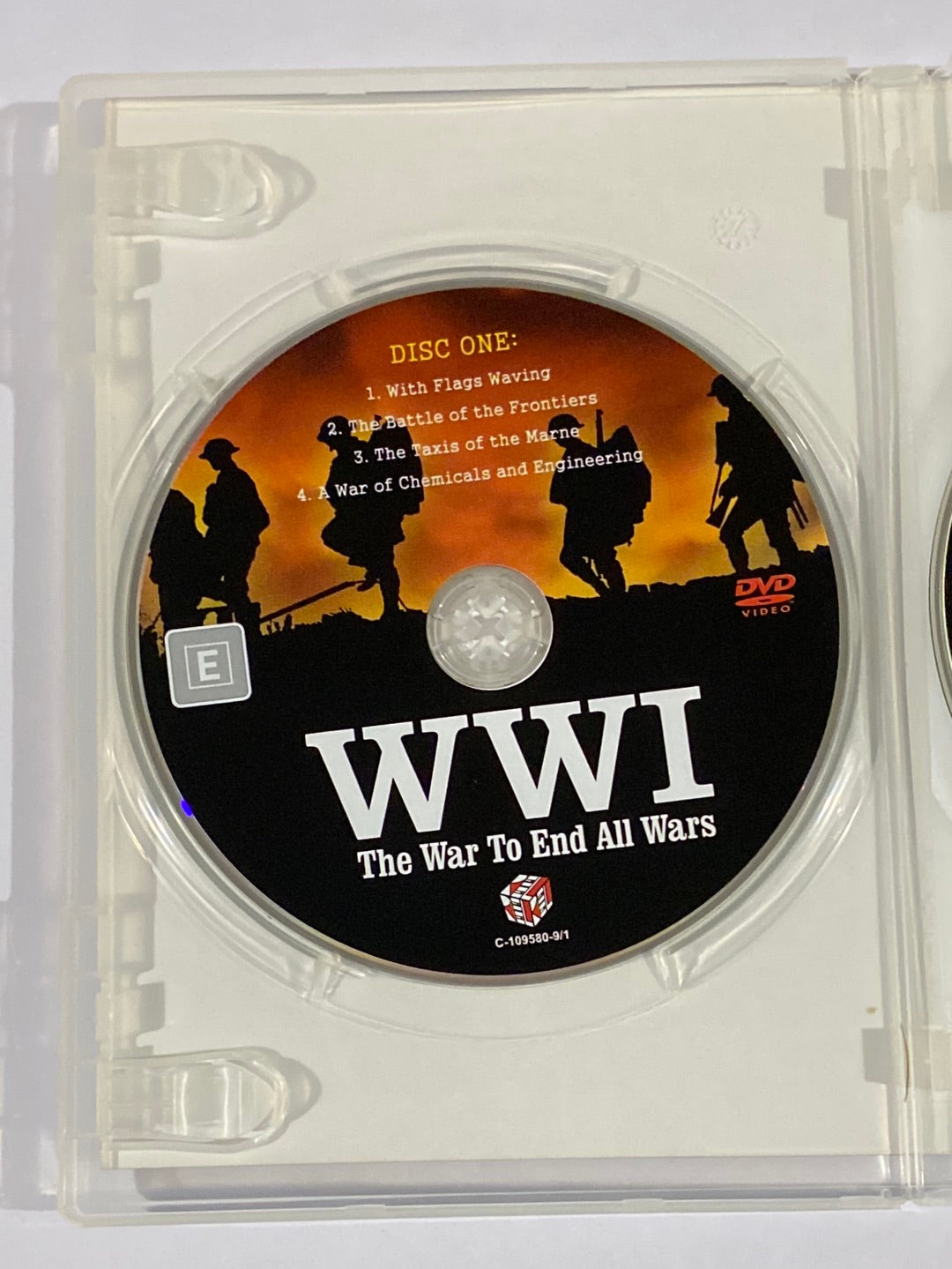 WWI The War To End All Wars DVD Documentary 3-Disc PAL 4 VGC