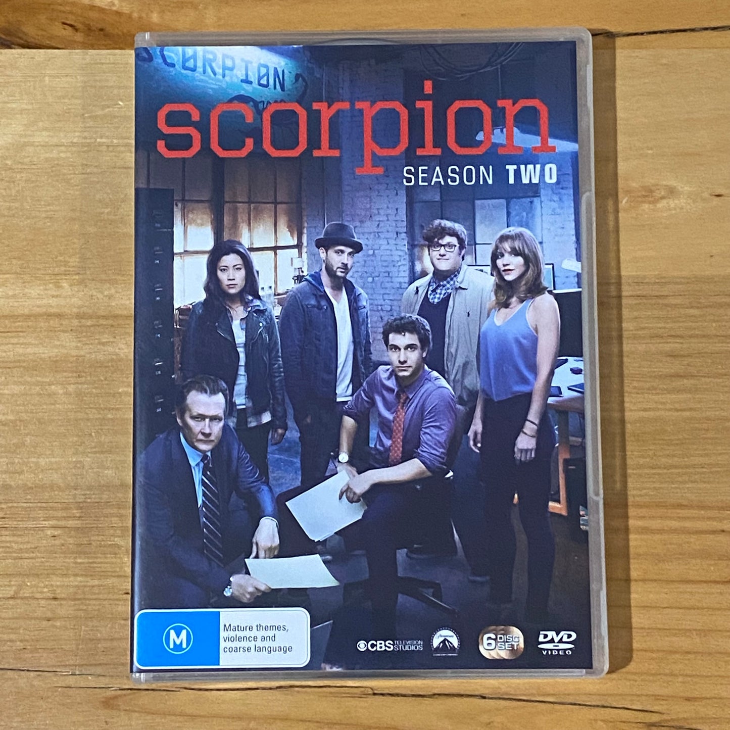 Scorpion Seasons 1 & 2 DVD 6-Disc Sets PAL 4 VGC