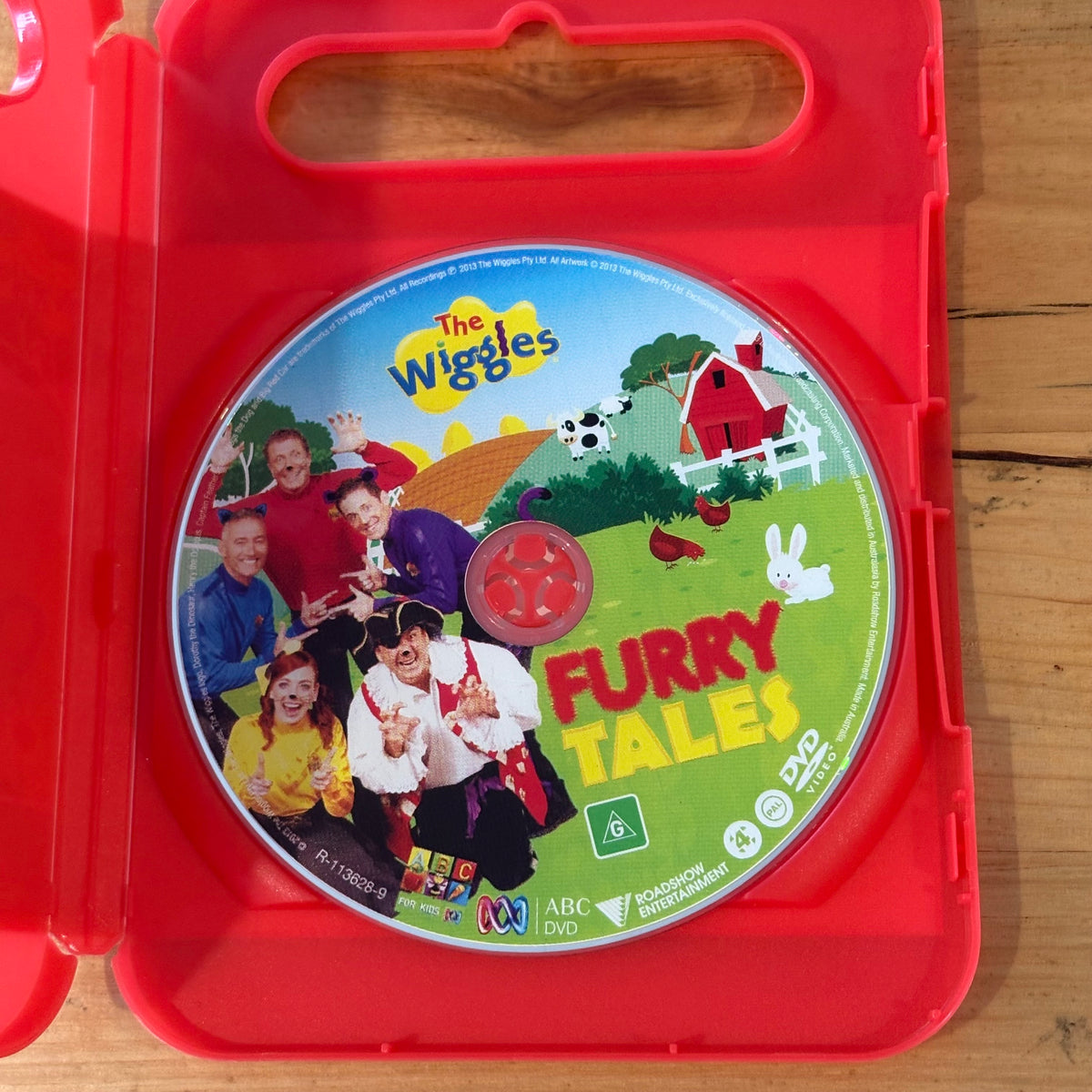 The Wiggles DVDs Meet The Orchestra and Furry Tales PAL 4 VGC