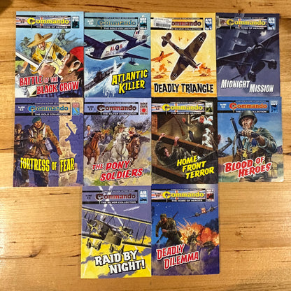 Commando War Comics x 10 Bundle Printed 2016 DC Thomson 106