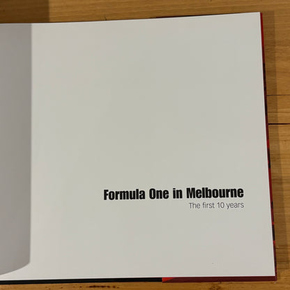 Formula 1 in Melbourne The First 10 Years by Stuart Sykes Hardcover GD