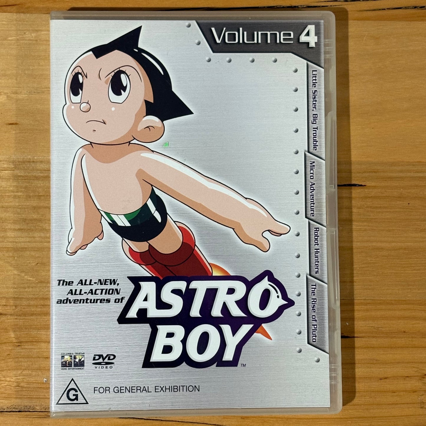 Astro Boy Volumes 1-6 DVD 2003 TV Series PAL 4 VGC - Vol 3 is Sealed