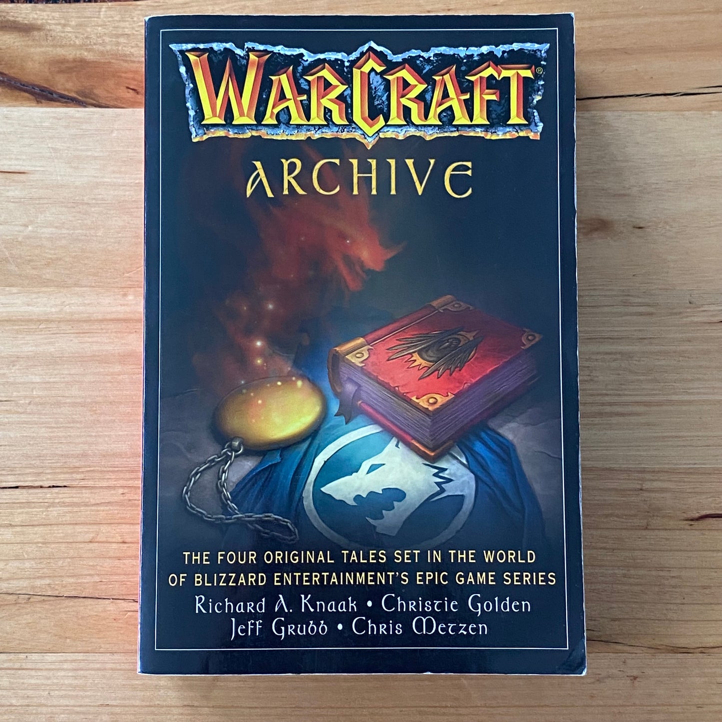 Warcraft Archive 4 Original Stories Paperback Azeroth 2006 GD