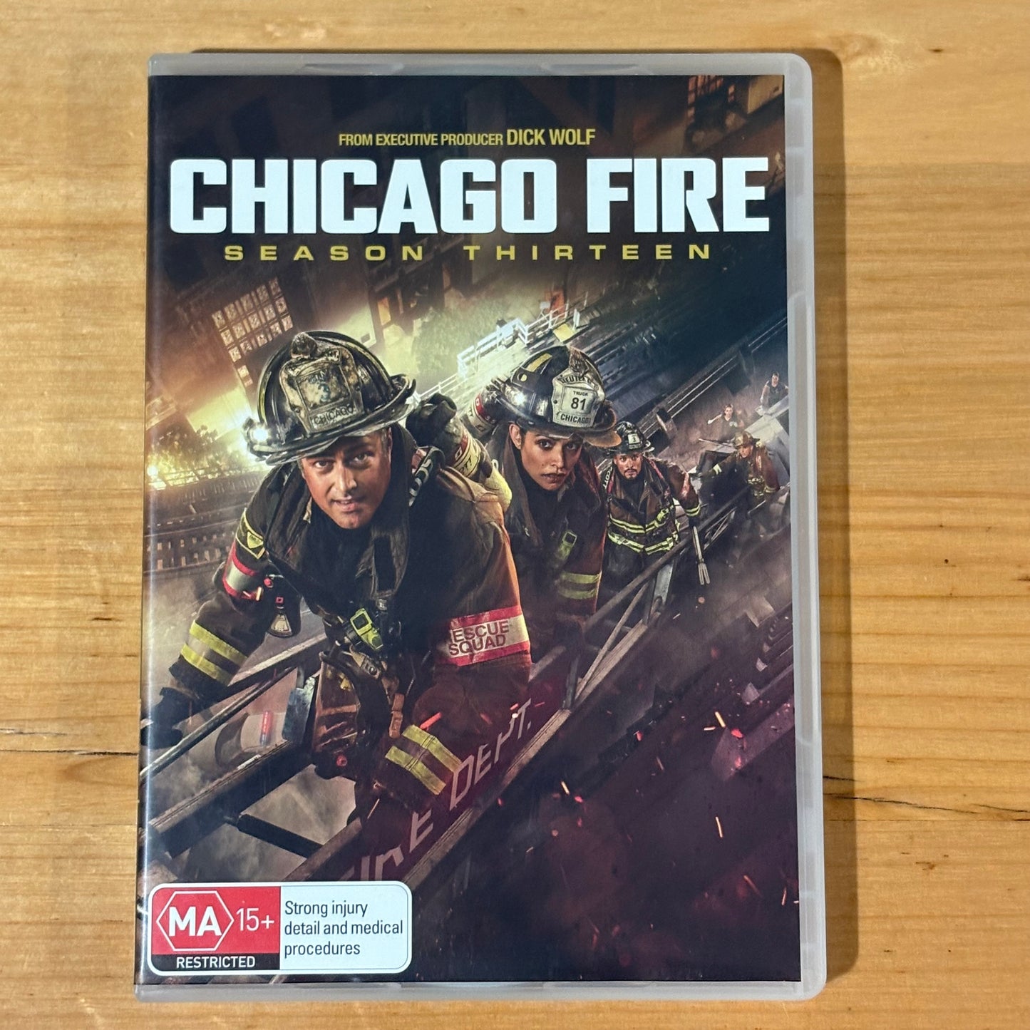 Chicago Fire Season 13 DVD US Drama 5-Disc PAL 2+4 VGC